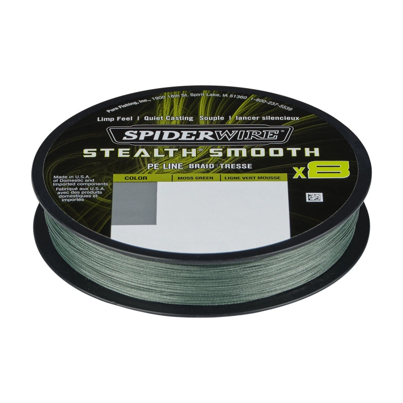 SpiderWire Stealth Smooth Braid 8 Moss Green 150m – Bild 3