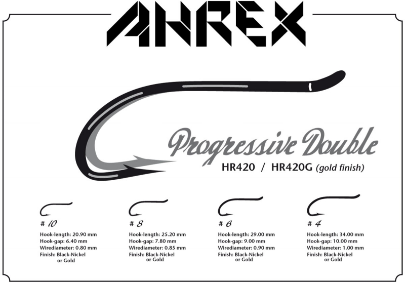Ahrex Hooks Ahrex HR420 - Progressive Double