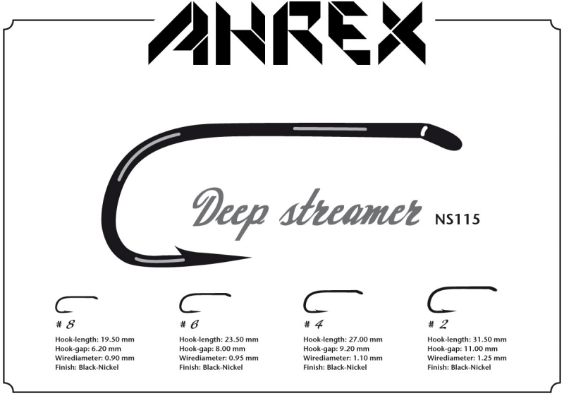 Ahrex Hooks Ahrex NS115 - Deep Streamer D/E