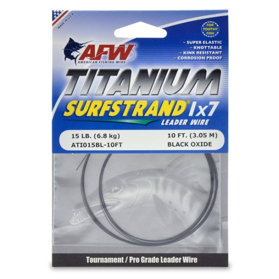 American Fishing Wire AFW - Titanium Surfstrand 1x7 Tafsmaterial