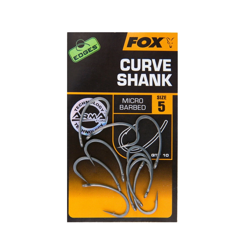 Fox Edges Armapoint Curve Shank 10-pack – Bild 2
