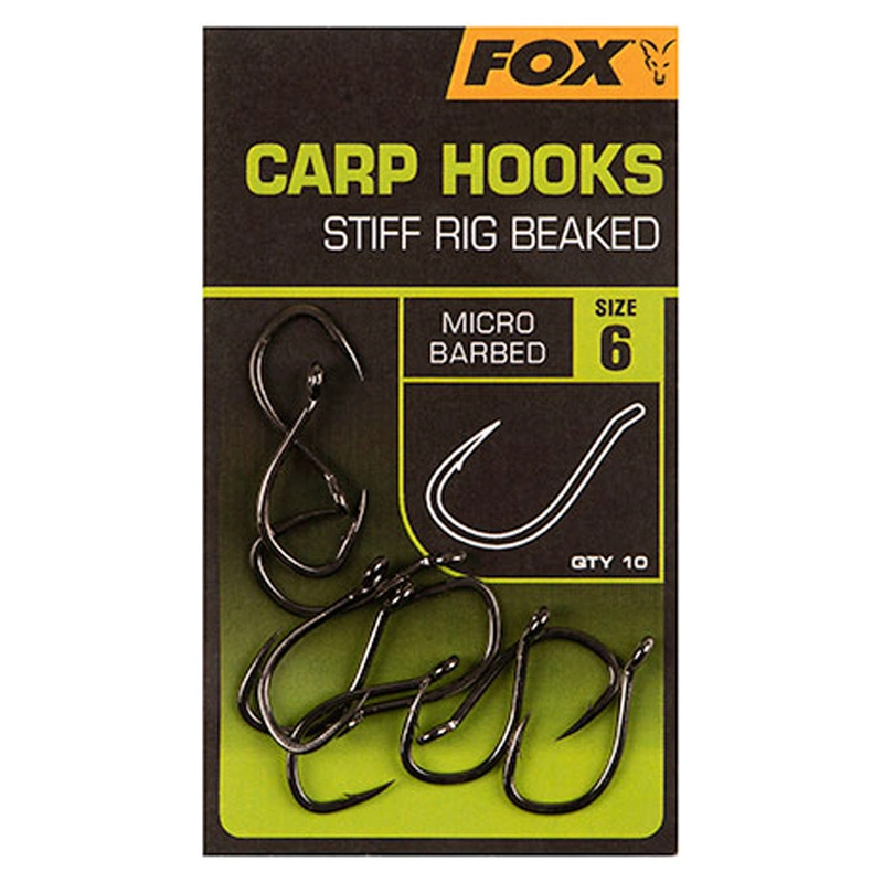 Fox Carp Hooks Stiff Rig Beaked – Bild 2