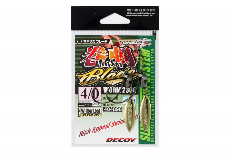 Decoy Worm230G Makisasu Blade Gold – Bild 2