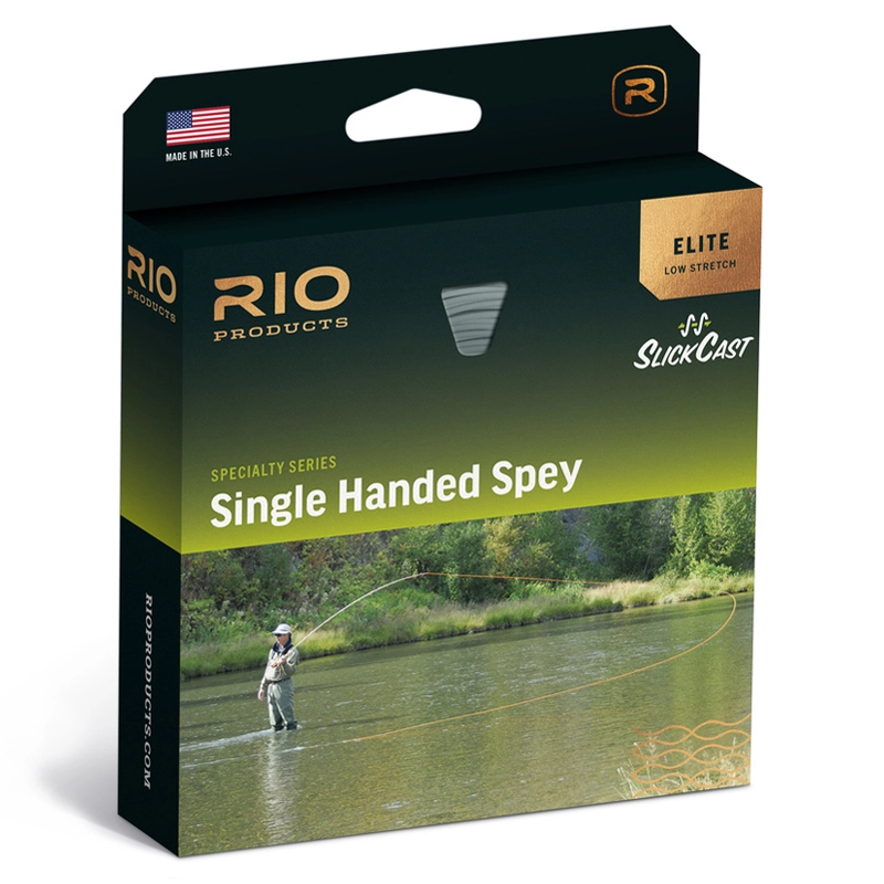 RIO Products Rio Elite Single Handed Spey, Float Peach/Camo