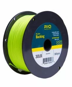 RIO Products RIO Flyline Backing 30lb 300yds Chartreuse