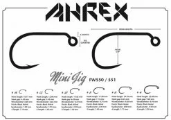 Ahrex Hooks Ahrex FW550 - Mini Jig